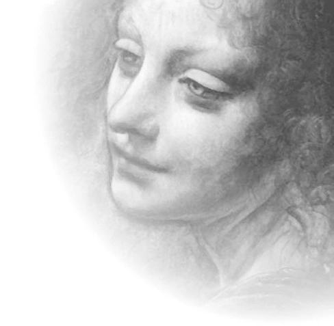 Sketch of a woman's face